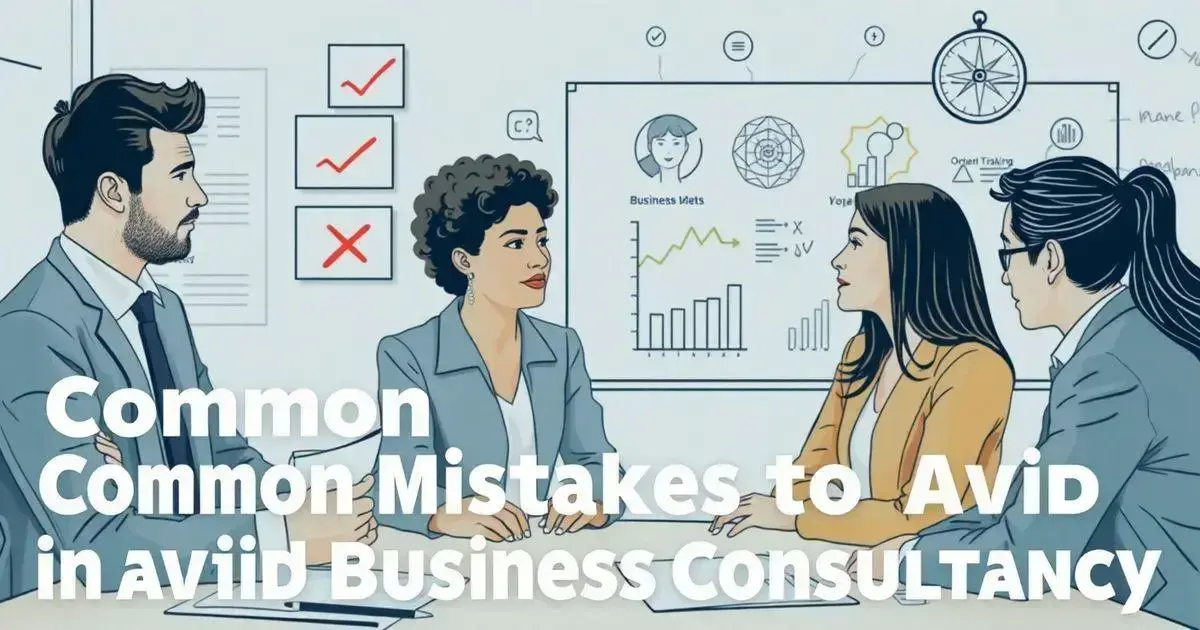 Common Mistakes to Avoid in Business Consultancy