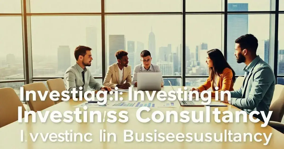 Conclusion: Investing in Business Consultancy